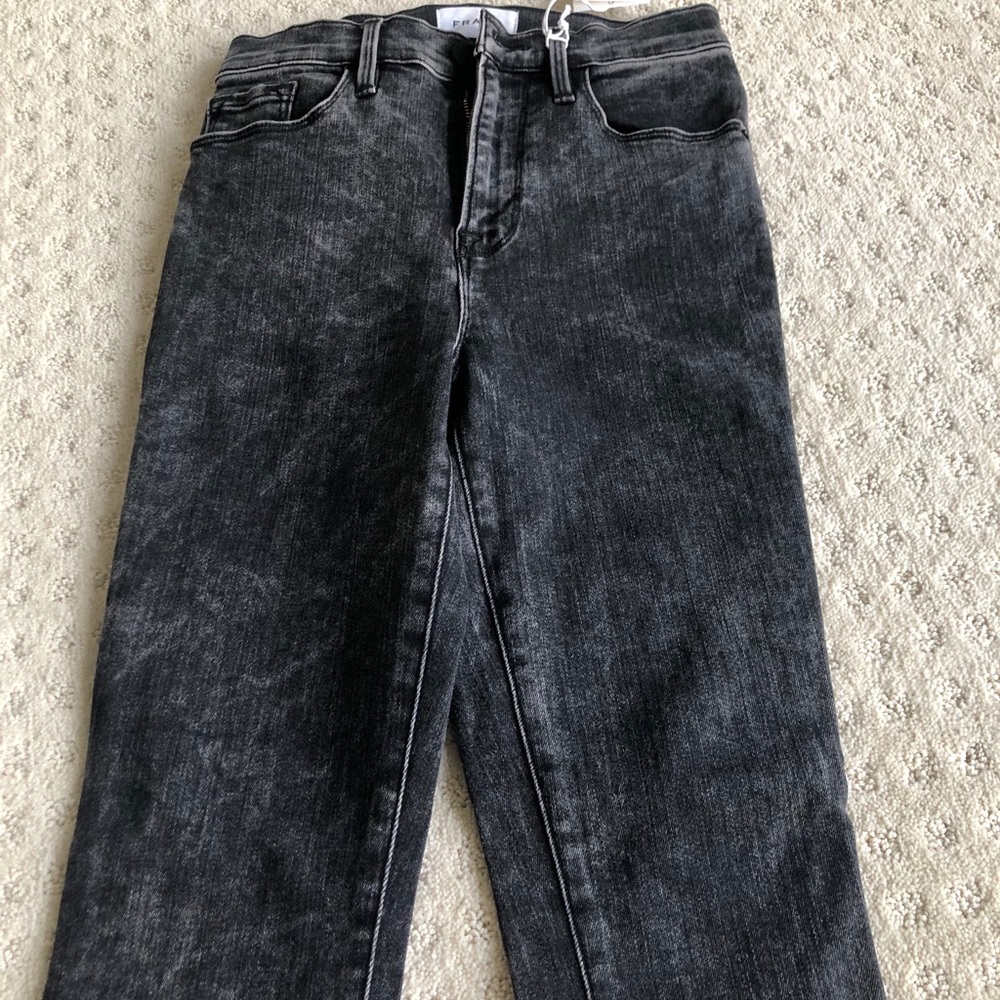 Frame Ali High Rise Cigarette Jeans - Picture 3 of 6